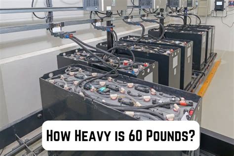 how heavy is 60 pounds.